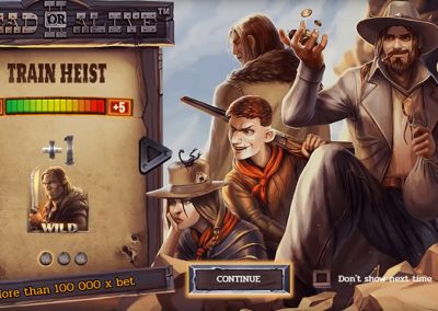 Screenshot 1: Dead or Alive 2 is a slot game created by Netent
