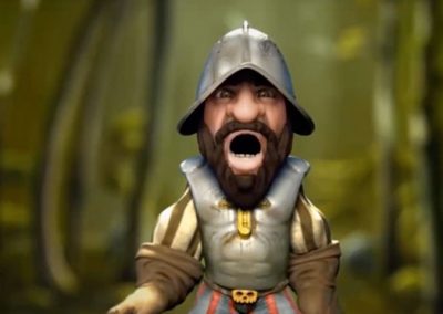 Screenshot 1: Gonzo Quest is a slot game created by Netent
