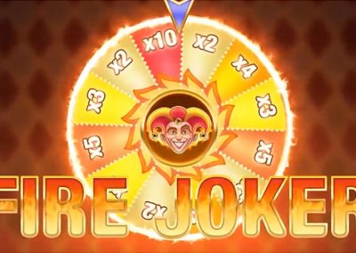 Screenshot 2: Fire Joker is a slot game created by PlaynGo
