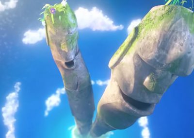 Screenshot 1: Easter Island is a slot game created by Yggdrasil