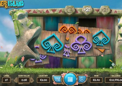 Screenshot 3: Easter Island is a slot game created by Yggdrasil