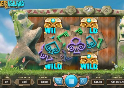 Screenshot 5: Easter Island is a slot game created by Yggdrasil