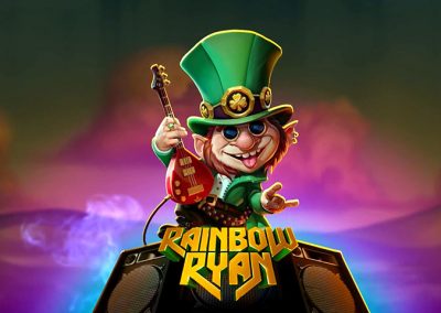 Screenshot 1: Rainbow Ryan is a slot game created by Yggdrasil