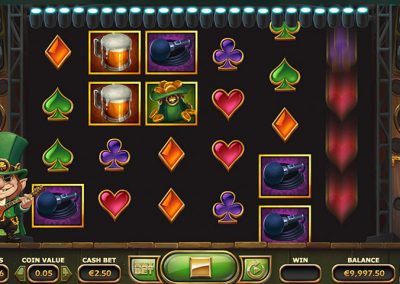 Screenshot 2: Rainbow Ryan is a slot game created by Yggdrasil